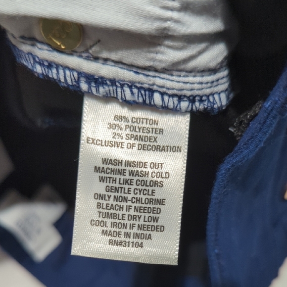 Crown & Ivy Deep Blue Pants Size 6 Kids , New With Tags!! Amazing Quality!!! - Picture 11 of 12